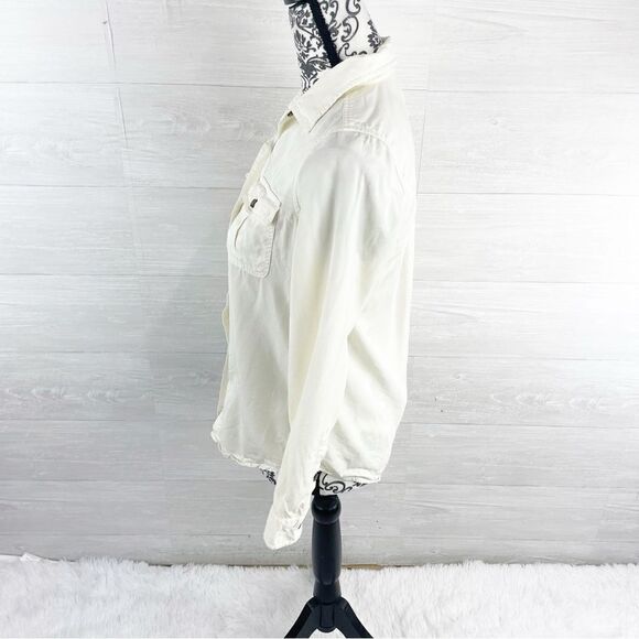 Marine Layer Cheyenne Tencel Button-Up Long Sleeve Shirt - Picture 8 of 11